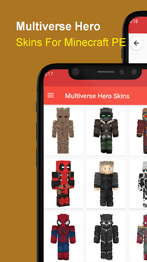 Multiverse Hero Skins for MCPE Screenshot 2