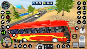 Offroad Coach Bus Driving Game Screenshot 1