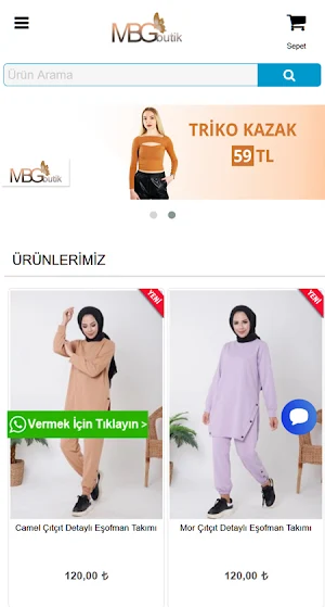 MBG Butik Screenshot 1