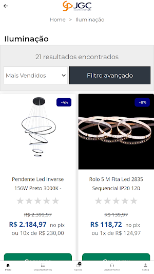 JGC Casa e Construção Screenshot 1