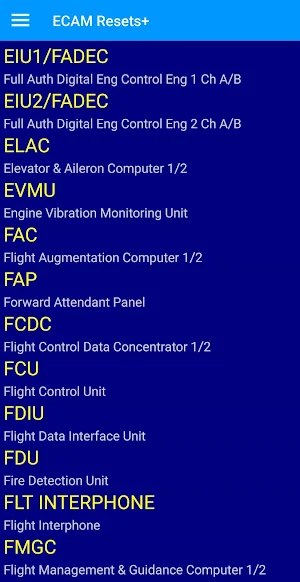 ECAM Resets + Screenshot 3