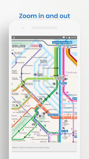 AMSTERDAM NETWORK MAPS Screenshot 2