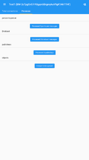 PyBitmessage (mock) Screenshot 0