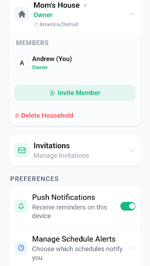 WhoFed - Family Pet Care Screenshot 2