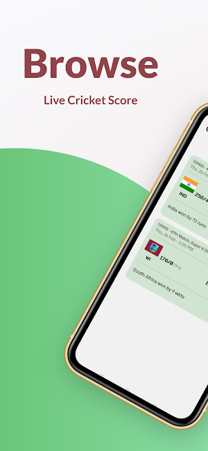 Cricket Hub - Live Scores Screenshot 1