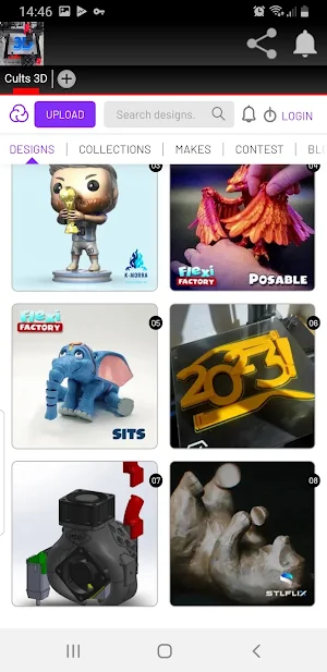 Cults 3D Printables Screenshot 2