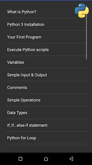 Programming Screenshot 1