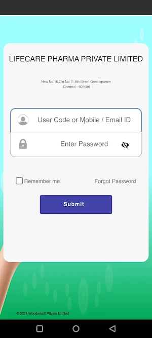 Lifecare Retailer Screenshot 0