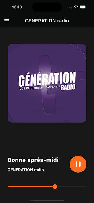 Génération radio Screenshot 1