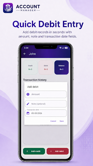 Account Manager Screenshot 3