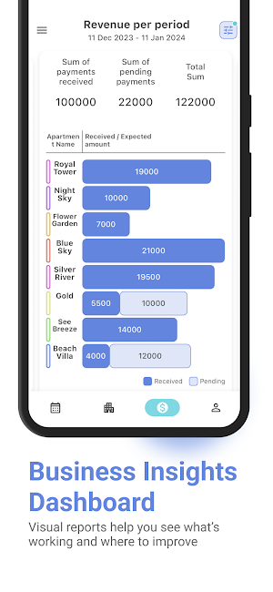 Rental Planner Screenshot 1