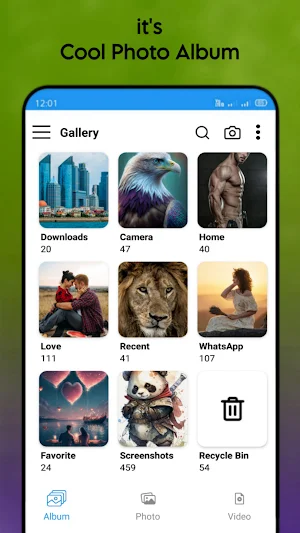 Dark Gallery Pro - photo album Screenshot 2