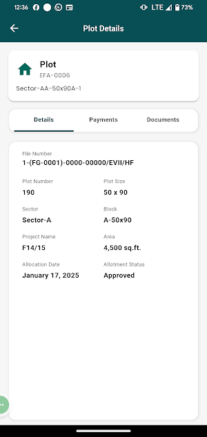 FGEHA Members Portal Screenshot 2