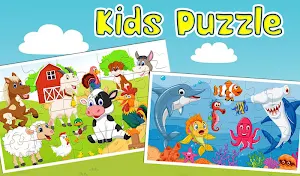Kids Puzzle - Animals Puzzle Game Screenshot 3
