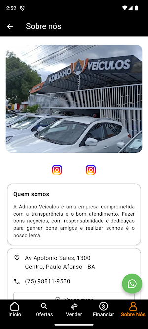Adriano Veiculos Screenshot 2