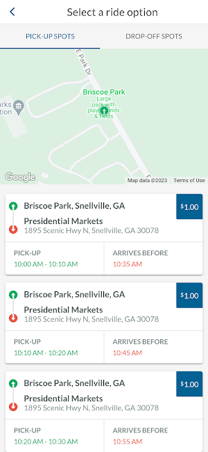 Ride Gwinnett Screenshot 3