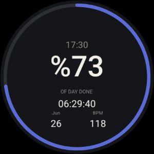 Until End Of Day - Watch Face Screenshot 2