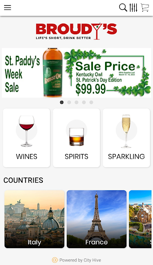 Broudys Liquors Screenshot 1