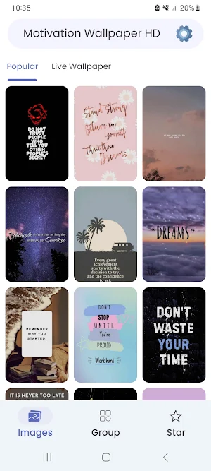 Motivation Wallpaper HD Screenshot 0