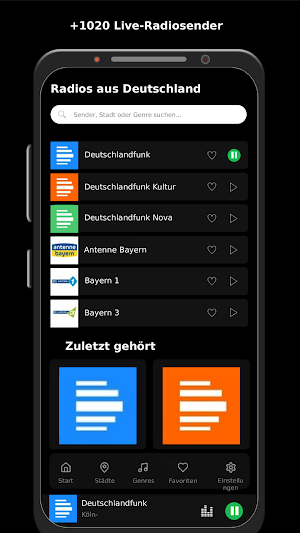 Radios aus Deutschland Screenshot 0