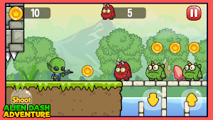 Alien Dash Adventure Screenshot 0