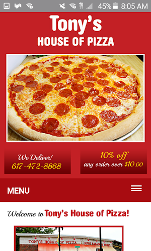 Tony's House of Pizza Screenshot 2