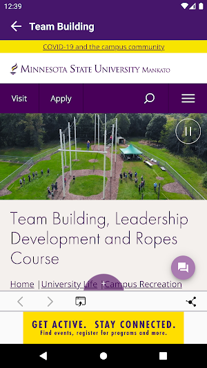 MNSU Campus Rec Screenshot 3