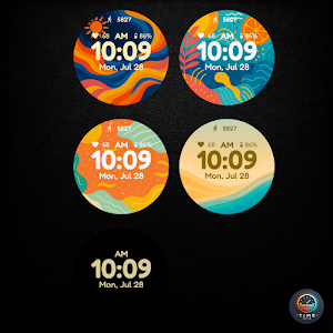 Summer Vibes - watch face Screenshot 2