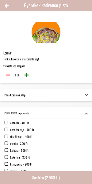 Bubi gofri & Pizza Screenshot 2