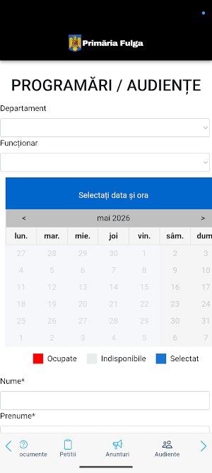 Fulga App Screenshot 2