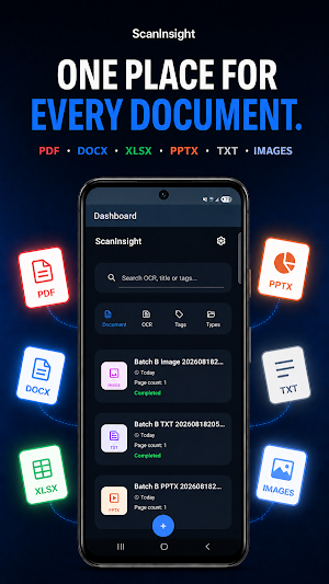 ScanInsight: PDF & OCR Scanner Screenshot 1