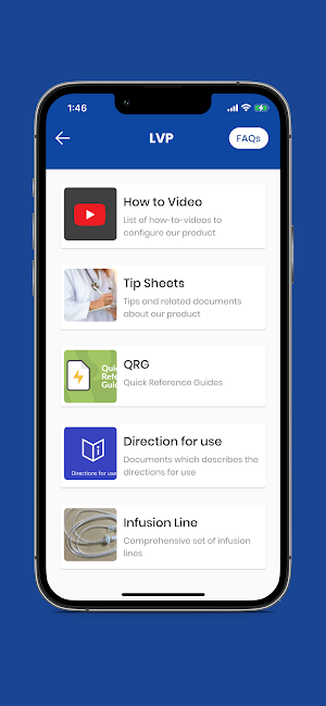 BD Clinical App Screenshot 1