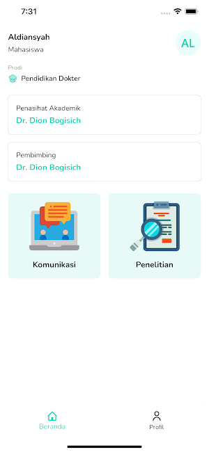 E-Logbook Prodi S1 FKUH Screenshot 1