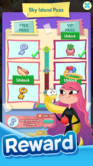 Sky Island: Merge & Story Screenshot 3