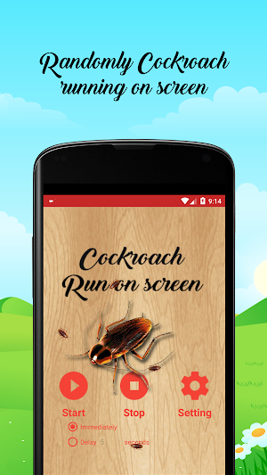 Cockroach Run on Screen Screenshot 2
