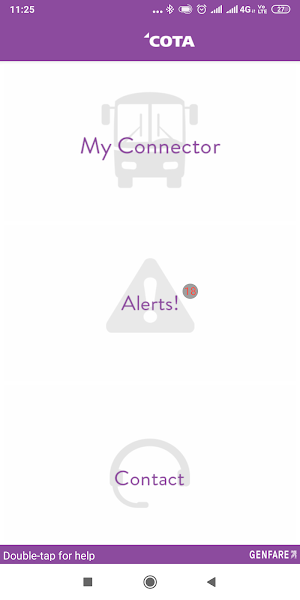 COTA Connector Screenshot 1