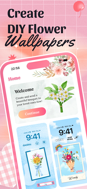 DIY Flower Language Keyboard Screenshot 0