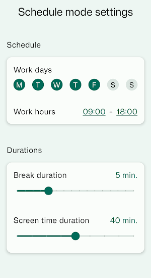 TakeBreak: Break timer Screenshot 3