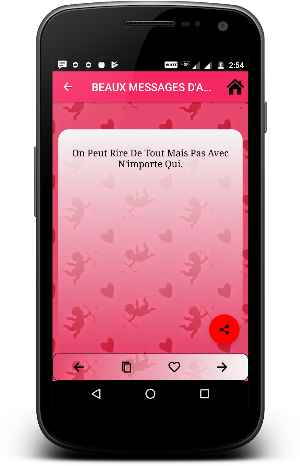 Messages d'amour romantique et Lettres d'amour Screenshot 3