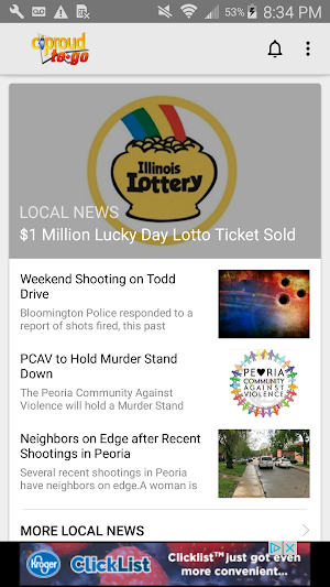 CIProud 2 Go - WMBD WYZZ News Screenshot 0