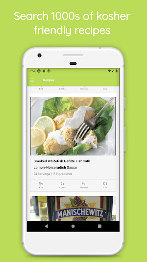 Kosher Recipes - Jewish dietary framework Screenshot 0