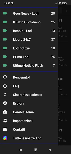 Lodi notizie Screenshot 1