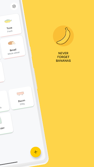 Bring Bananas - Shopping List Screenshot 1