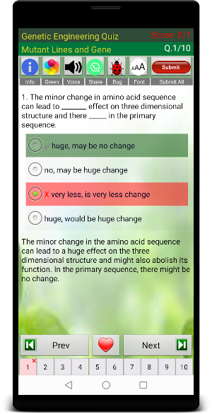 Genetic Engineering Quiz Screenshot 3