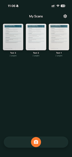 Docryva - Document scanner Screenshot 0