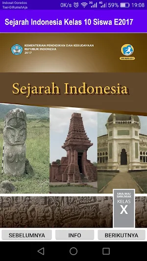 Sejarah Indonesia Kelas 10 Siswa E2017 Screenshot 0
