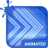 Blue Live Wallpaper + Keyboard