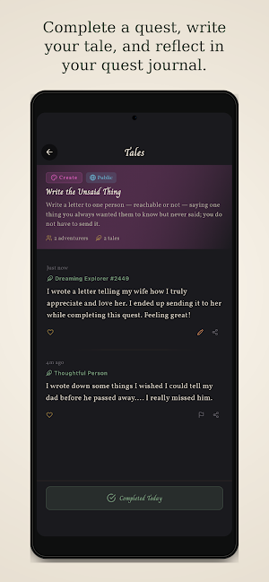 QuestDay: Daily Side Quests Screenshot 2