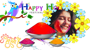 Holi Photo Frames & DP Maker Screenshot 0