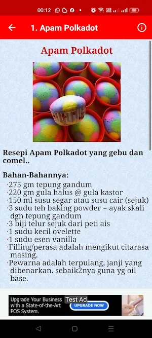 Resepi Kuih & Cucur Warisan Screenshot 3